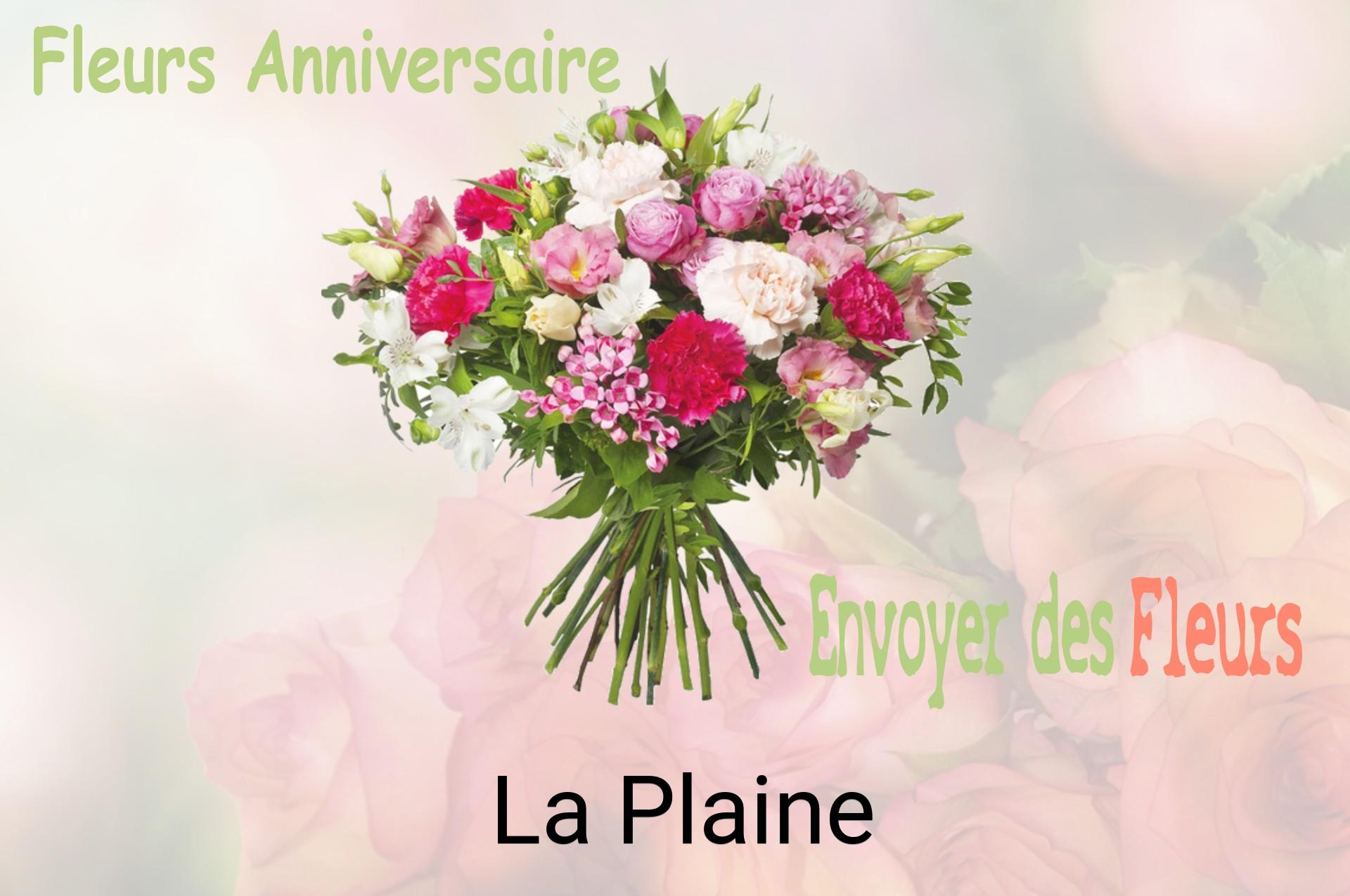 Bouquet de fleurs d’anniversaire livré à La Plaine
