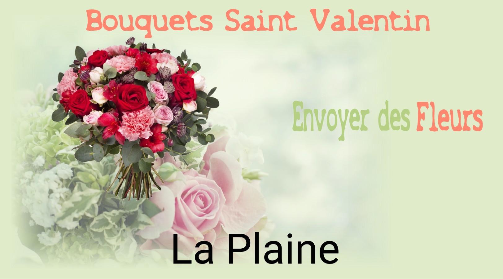 Roses de Saint-Valentin livrées à La Plaine
